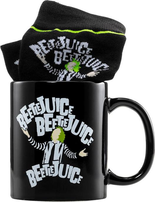 Actual product image Pyramid Beetlejuice mug and socks set (315 ml, 1x)
