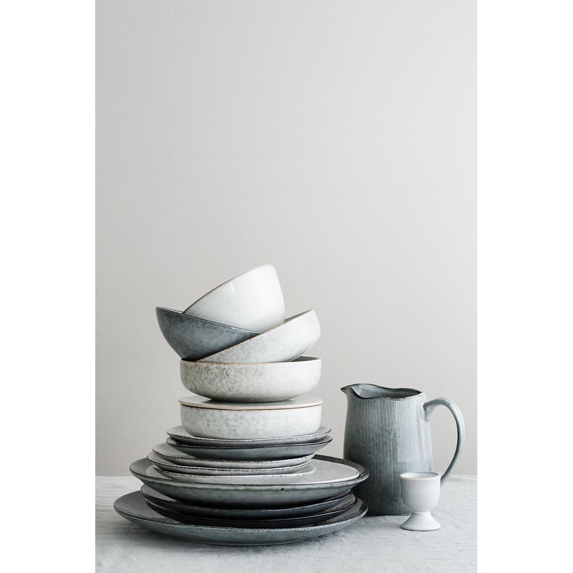 Thumbnail - Broste Copenhagen Nordic, Teller, Grau, Blau