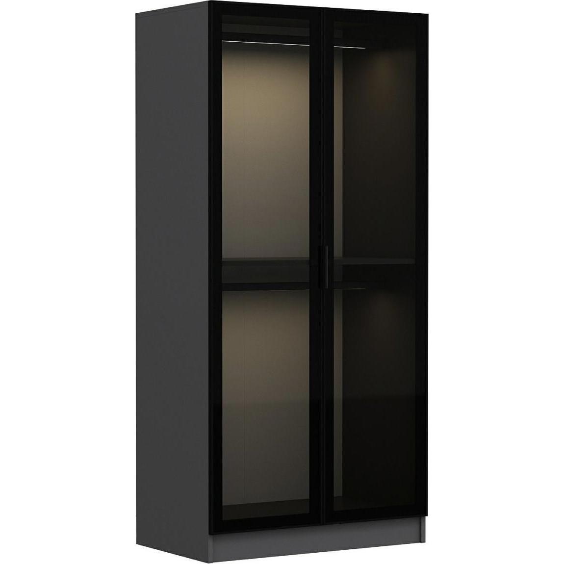 Hanah Home, Kleiderschrank, Kaley (90 x 52 x 190 cm)