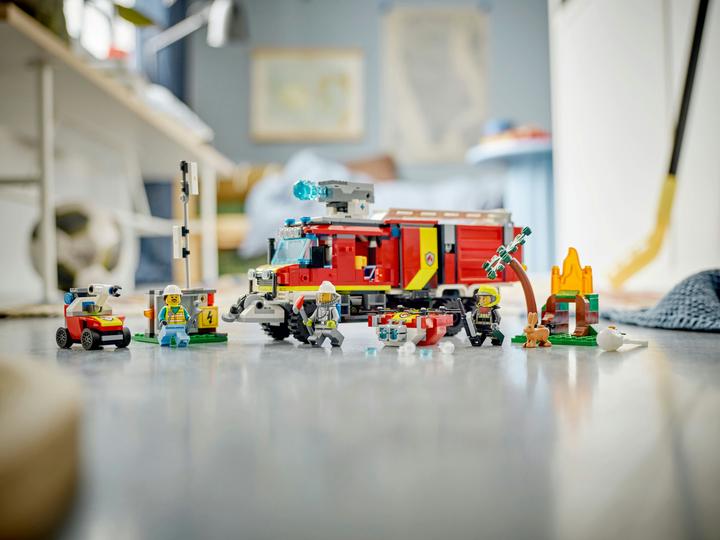 Produktbild LEGO Einsatzleitwagen der Feuerwehr (60374, LEGO City)