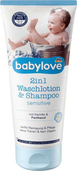 Image du produit dm babylove Lotion lavante & shampooing