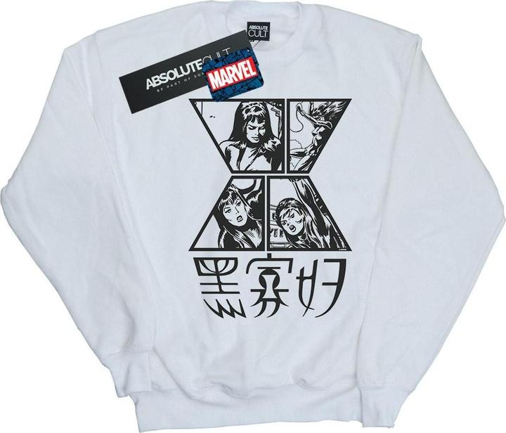Image du produit - Sweat BLACK WIDOW SYMBOL - Fille (152, 158)