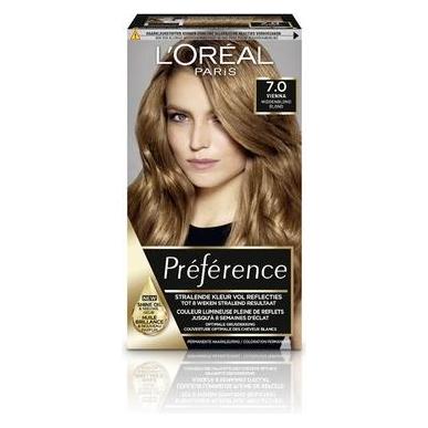 L'Oréal Paris, Haarkleur, L'Oreal Paris Preference 7 Medium Blonde Hair Color