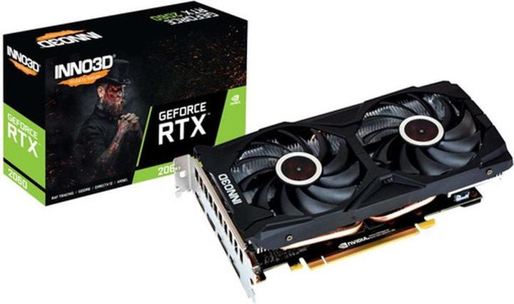Produktbild Inno3D GeForce RTX 2060 Twin X2 6GB GDDR6 (N20602-06D6-1710VA15L) (6 GB)