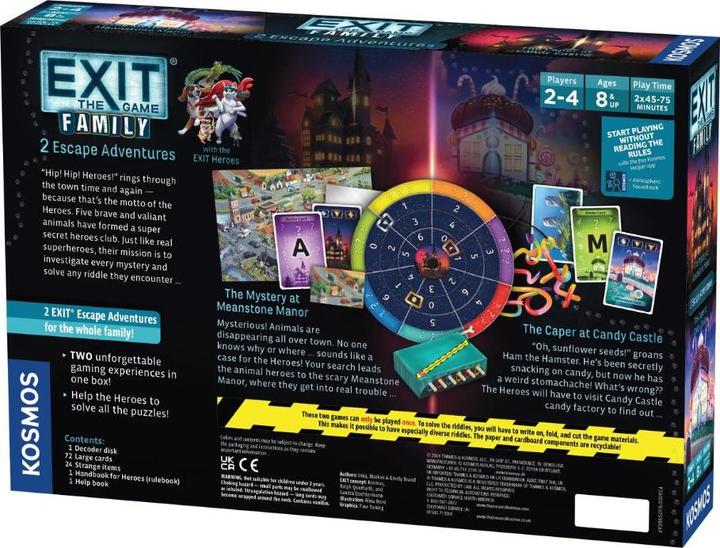 Productafbeelding Thames & Kosmos Exit: Family Heroes (EN) (KOS1892) (Engels)
