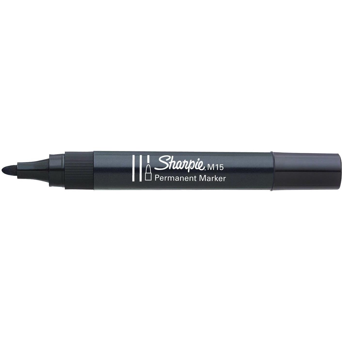 Sharpie, Marker, M15 (Schwarz, 2 mm, 1 x)