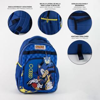 Produktbild Cerdá Sonic the Hedgehog adaptable backpack 42cm