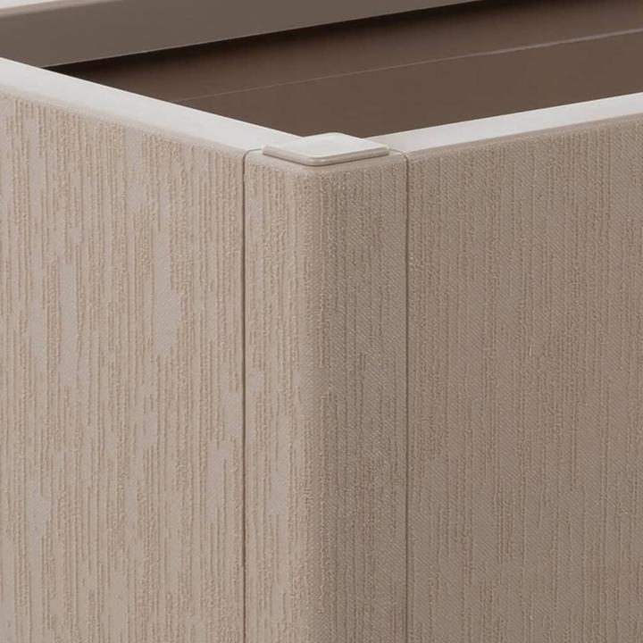 Image du produit vidaXL Pflanzkübel mit Rankgitter PP