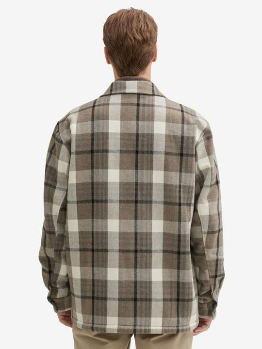 Actual product image Tom Tailor Flannel Check Jacket with Chest Pockets (M)