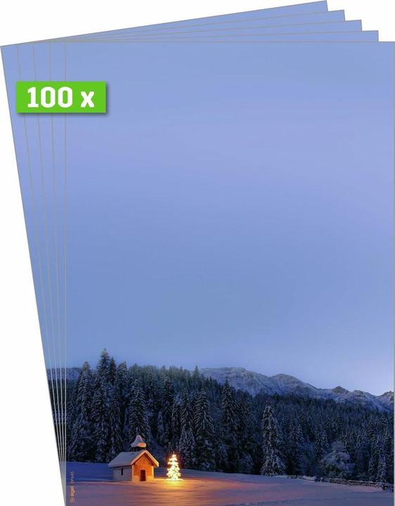 Actual product image Sigel Weihnachtsbriefpapier (A4, 100 Sheets, 90 g/m²)