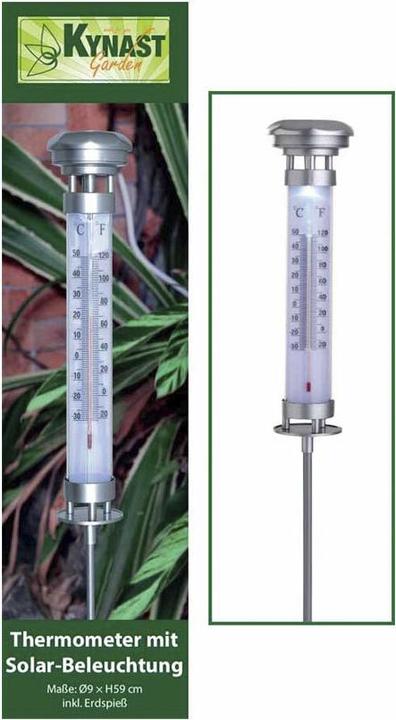 Actual product image Fs-Star Solar Thermometer mit Erdspiess
