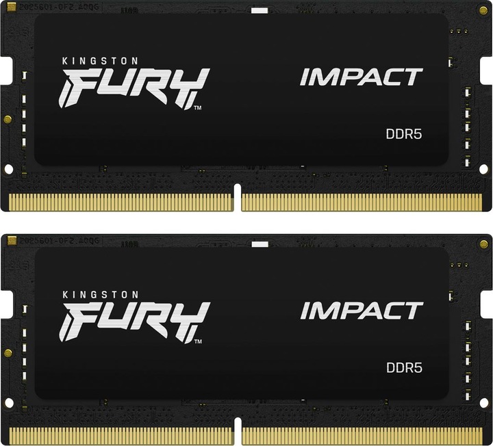 Actual product image Kingston FURY Impact (2 x 8GB, 4800 MHz, DDR5 RAM, SO-DIMM)