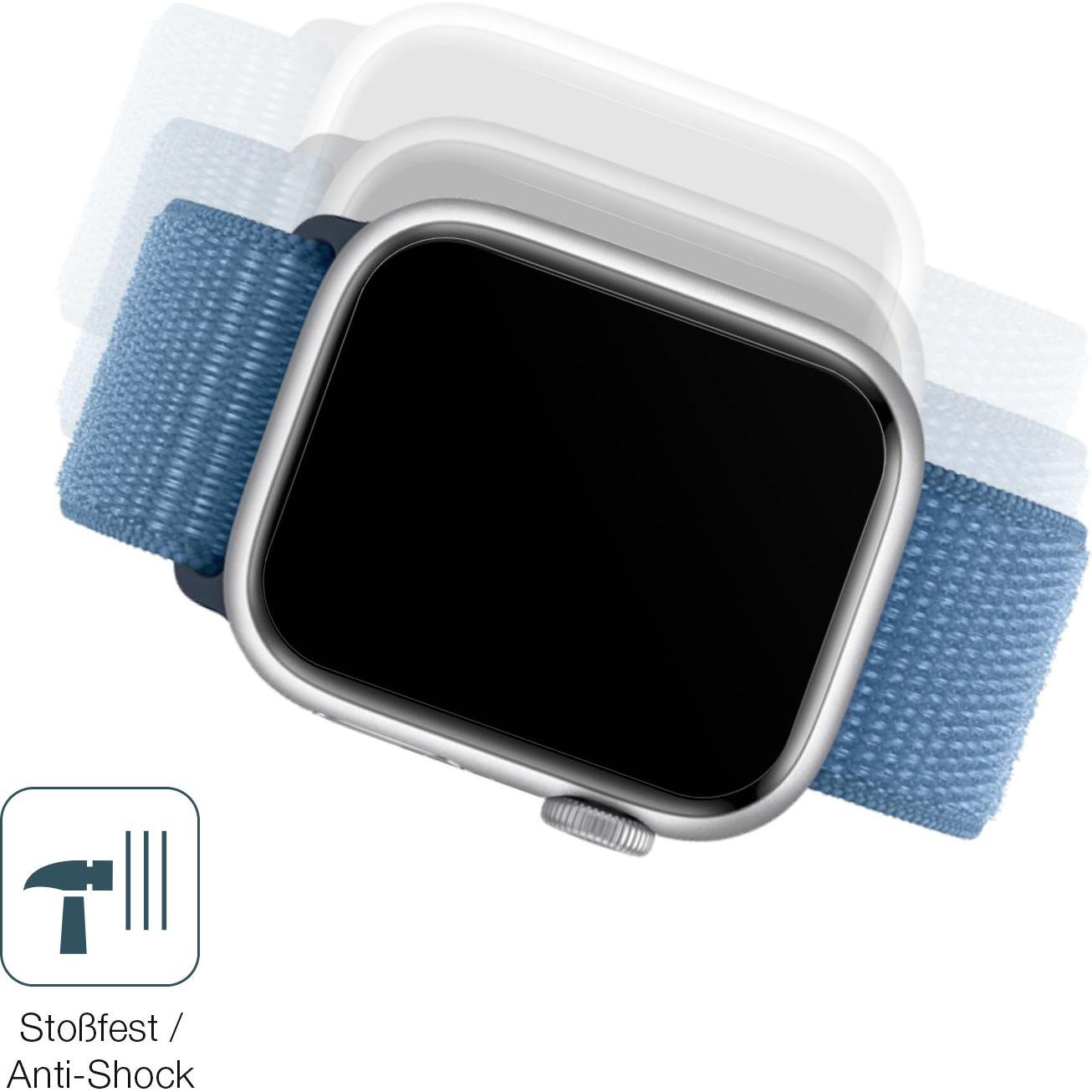 Thumbnail - Dipos Displayschutz Anti-Shock, Smartwatch Schutzfolie, Transparent