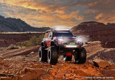 Image du produit Traxxas Trx-4 Sport High Trail M-Rot 1/10 4wd Scale-Crawler Rtr Brushed, Sans Batterie Ni Chargeur (RTR Prêt à fonctionner)