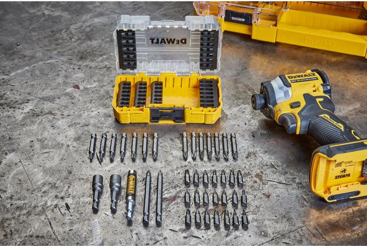 Actual product image DeWalt nozzle set 40 pcs (DT70702QZ) (Cross Phillips PH M1, Cross Phillips PH M2, Cross Phillips PH M3, Cross Pozidriv PZ M2, Cross Pozidriv PZ M3, Hexagon socket TX M10, Hexagon socket TX M15, Hexagon socket TX M25, Hexagon socket TX M30)