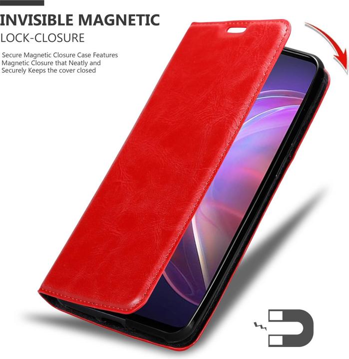 Productafbeelding Cadorabo Boek Invis. Magnetisch deksel (Vivo V21)