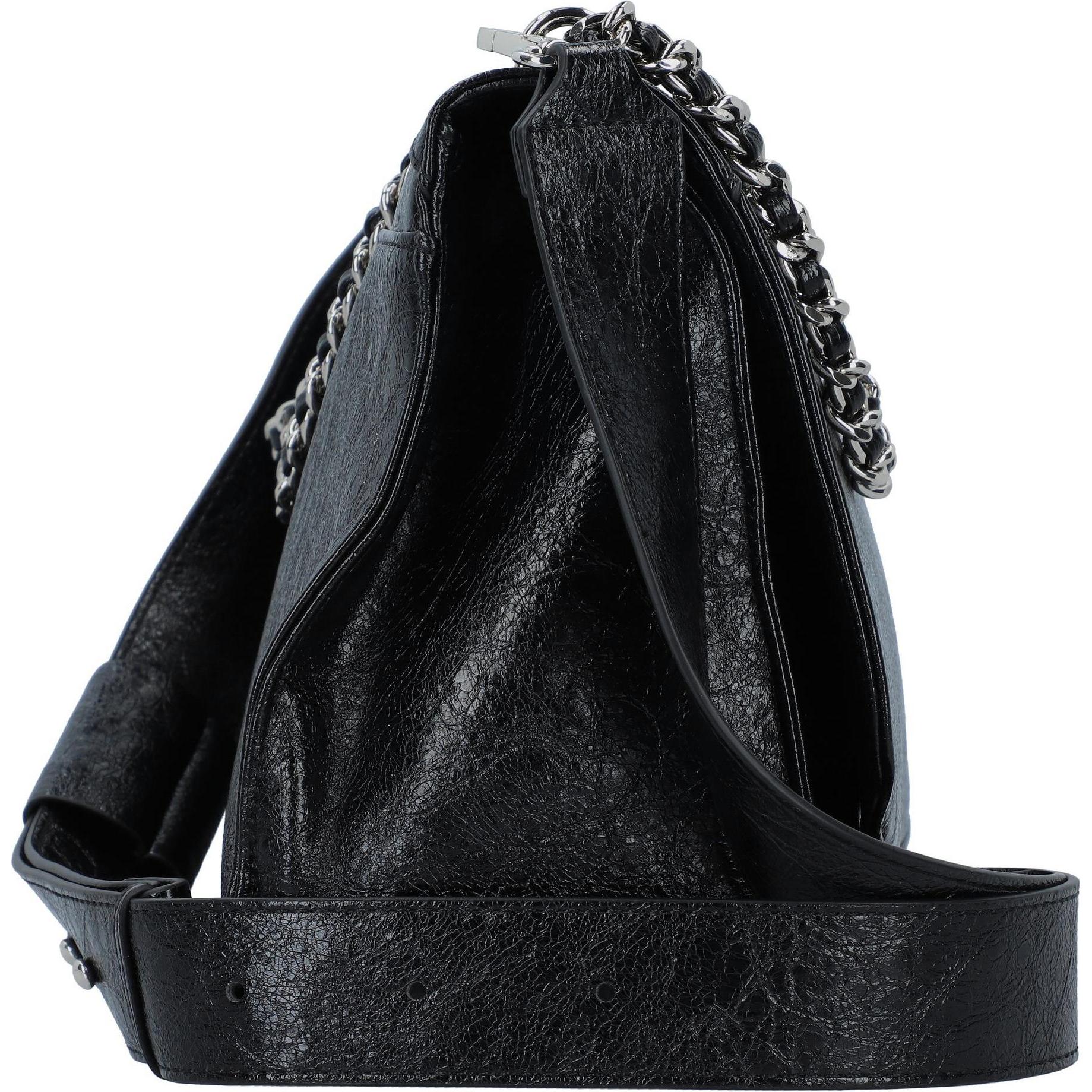 Thumbnail - Seidenfelt, Handtasche, Vejen Schultertasche 33 cm, Schwarz