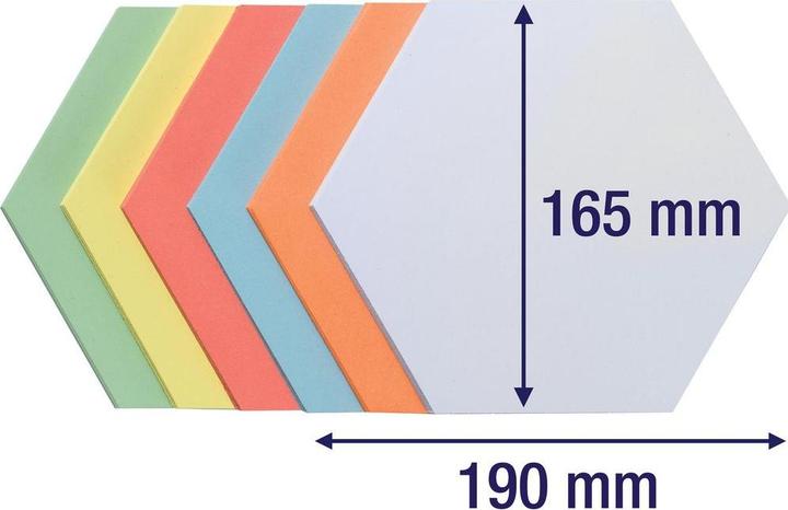 Produktbild Franken Moderationskarte Wabe