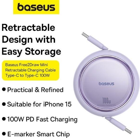 Produktbild Baseus Free2Draw Series USB-C zu USB-C (1 m, USB 3.2 Gen 1, 100 W)