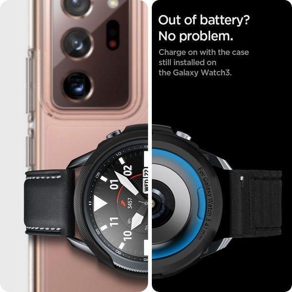 Immagine prodotto Spigen LIQUIDI AIR GALAXY WATCH 3 41MM MATT Play Nero