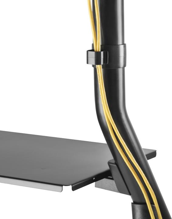 Produktbild equip TV-Wagen 37"-80"/80kg 1TFT mit Höhenverstellung grau (80", 80 kg)