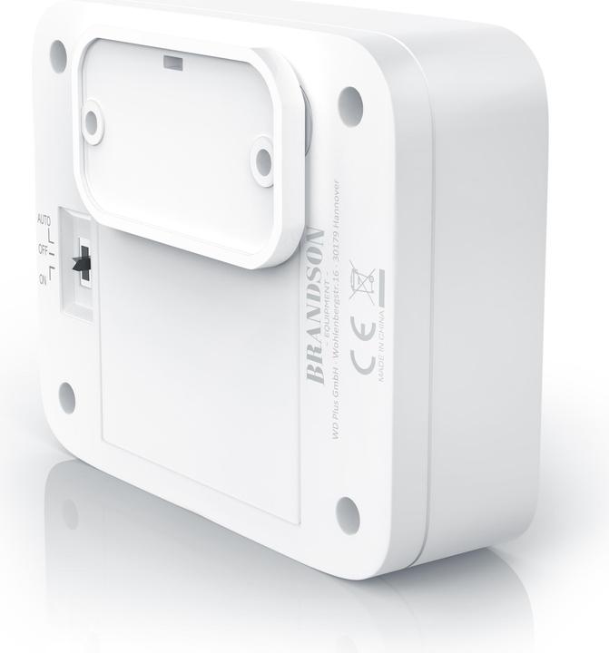 Produktbild Brandson Nachleichte, 3x LED Nachtlichter, Nachtlampe, Bewegungsmelder, Helligkeitssensor, Nachtlampe