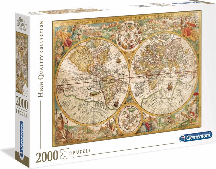 Image du produit Clementoni Ancienne carte (2000 pièces)