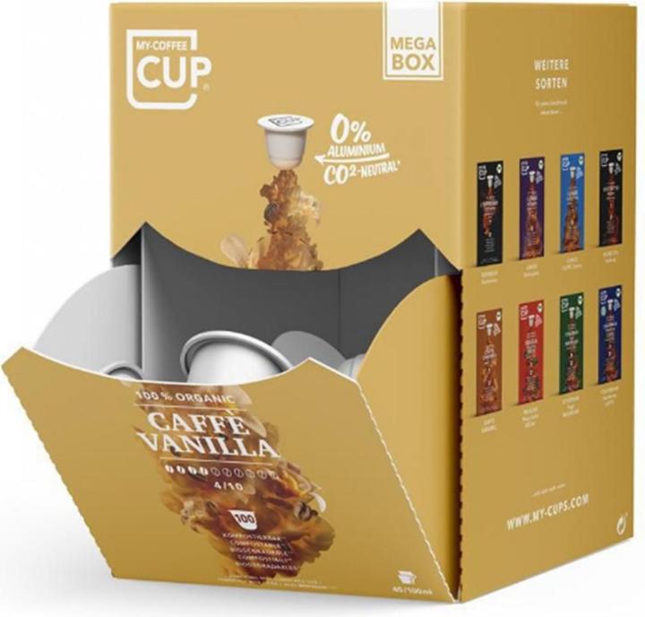 Immagine prodotto My-Cups Capsule di caffè Caffè Vaniglia 100s Megabox (100 x Porta.)