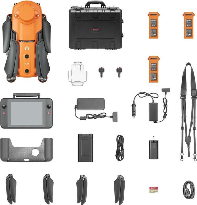 Produktbild Autel EVO II Pro Rugged Bundle RTK V3 Drohne, Orange (270 min, 1230 g, 19.96 Mpx)