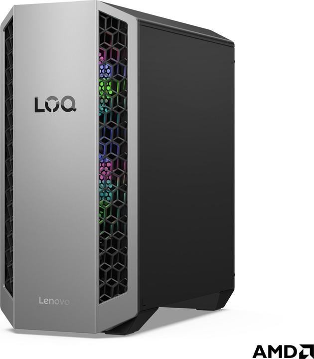 Actual product image Lenovo LOQ Tower (1000 GB, 32 GB, AMD Ryzen 7 8745HX, GeForce RTX 5060)