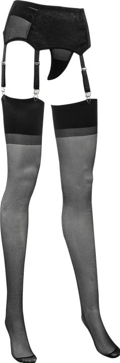 Amorable by Rimba Straps-Set – Schwarz (S, M)