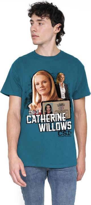 Actual product image Csi: NY Mens Catherine Willows T-Shirt (XXL)