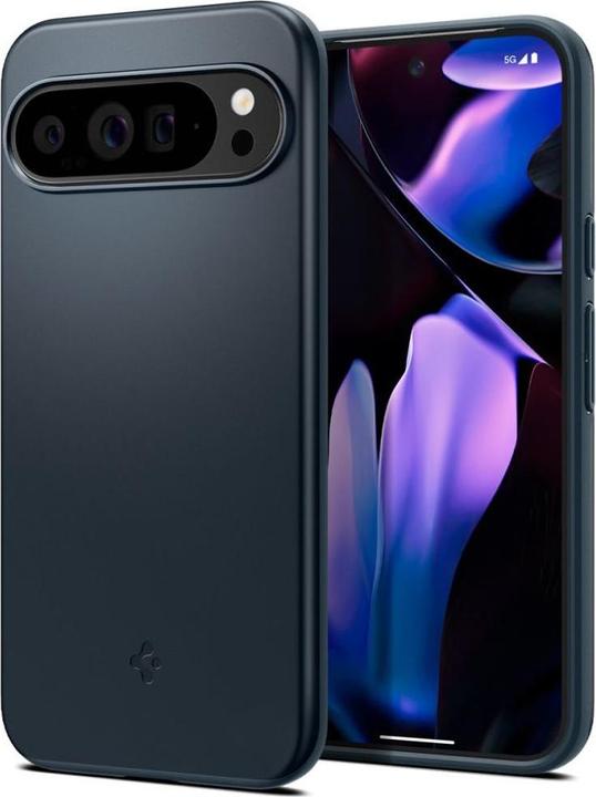 Actual product image Spigen Thin Fit Case for Google Pixel 9 Pro XL Metallic Slate (Google Pixel 9 Pro XL)