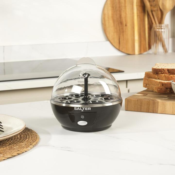 Produktbild Salter Elektrischer Eierkocher für 6 Eier, inkl. Pochier-Einsätze