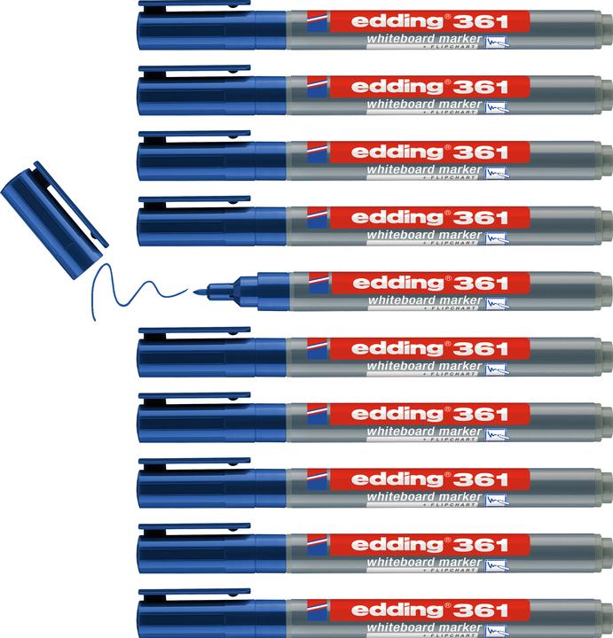 Produktbild Edding 361 (Blau, 1 mm, 1 x)