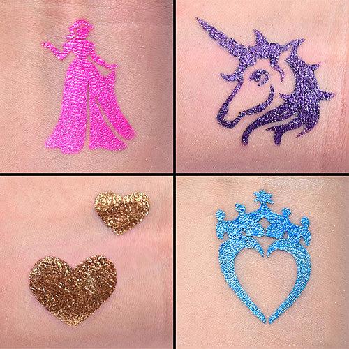 Produktbild Grimas Glitter-Tattoo Set Princess