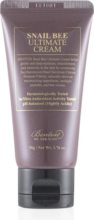 Actual product image Benton Snail Bee Ultimate Cream (50 ml, 24h cream)