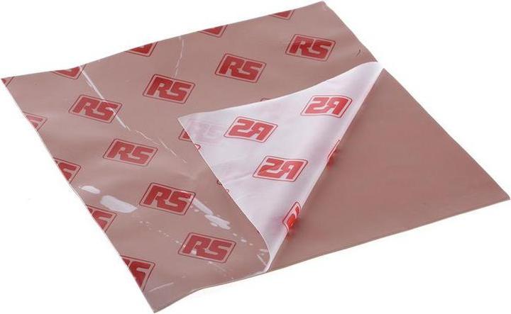 Image du produit Rs Pro Matériau conducteur de chaleur, 2.2W/m-K Adhésif, épaisseur 0.5mm, 150 x 150mm (0.50 mm, 2.20 W/m K)