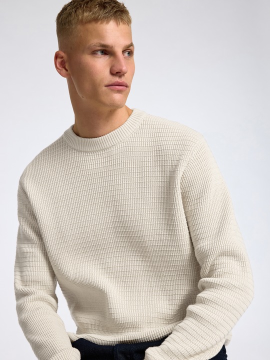 Produktbild Selected Homme Slhtheo Ls Knit Structure Crew Neck (S)
