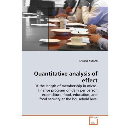 Quantitative analysis of effect, Fachbücher von Sanjay Kumar