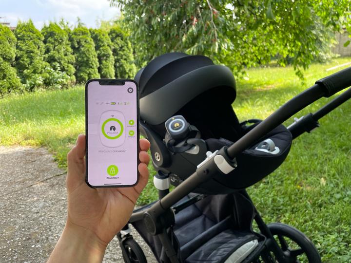 Produktbild Pealock 2 - Smartes Schloss mit GPS und SIM schwarz