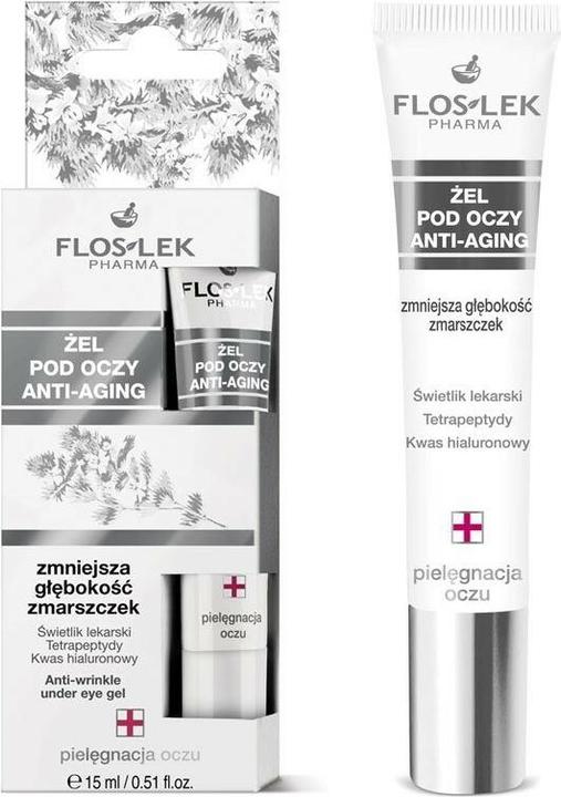 Image du produit FlosLek Pharma Soins des yeux (Gel pour le soin des yeux, 15 ml, Journée)