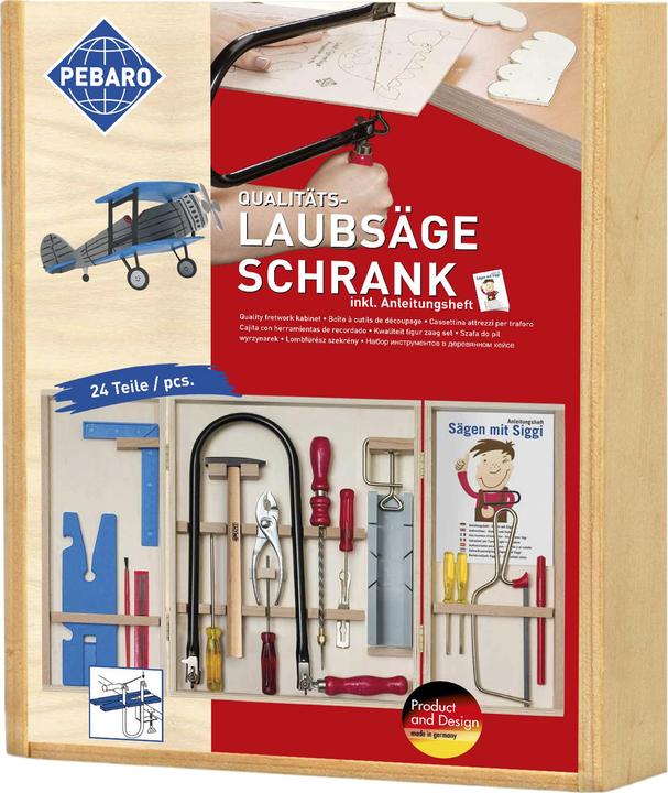 Actual product image Pebaro Fretsaw and tool cabinet