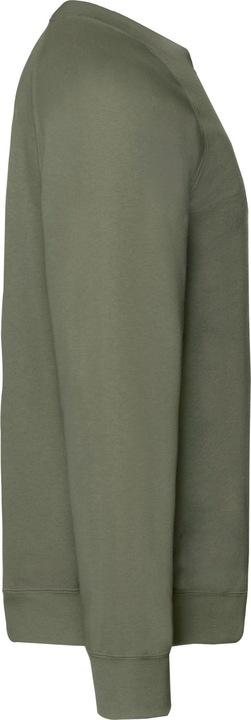 Actual product image Fruit of the Loom Mens Classic 80/20 Raglan Sweatshirt (XXL)