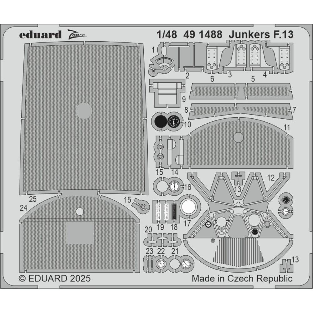 Eduard Junkers F.13 MINIART