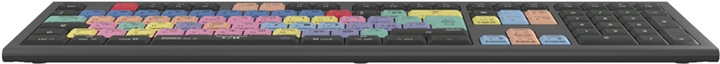 Produktbild Logickeyboard Adobe Premiere Pro CC Astra 2 Tastatur USB QWERTZ Deutsch Grau (DE, Kabelgebunden)