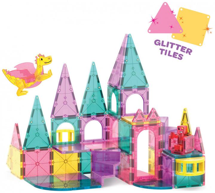 Actual product image Magna-Tiles Deluxe Castle