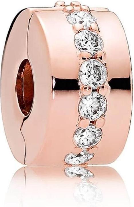 Produktbild Pandora Glänzendes Band Clip Charms/Beads (Silber)