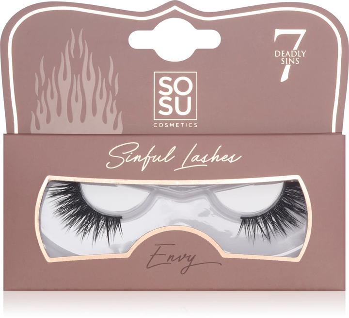 Produktbild Sosu Cosmetics - (Sinful Lashes) Envy (Künstliche Wimpern)