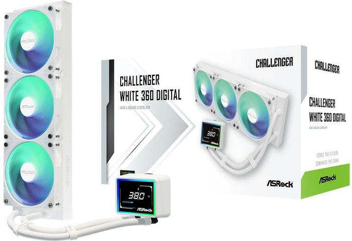 Produktbild AsRock CPC Challenger 360 Digital ARGB White